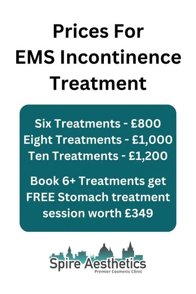 EMS Incontinence Treatment Prices Halstead