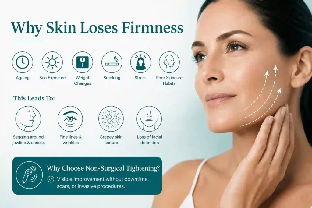 What Makes Skin Lose Firmness and Why Do People Seek Non-Surgical Tightening Halstead?