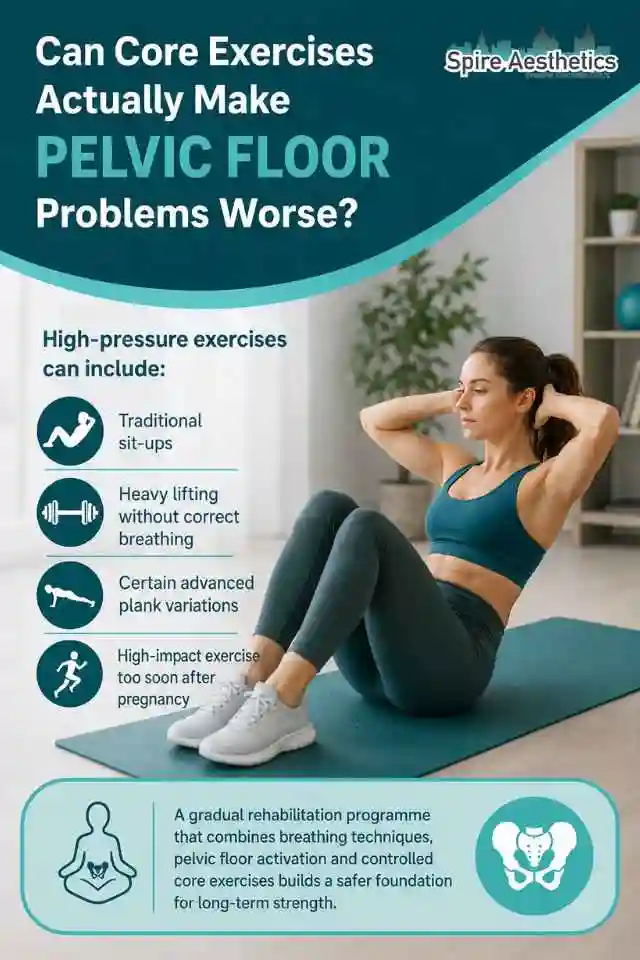 Can Strengthening Your Core Alone Actually Make Pelvic Floor Problems Worse Halstead?
